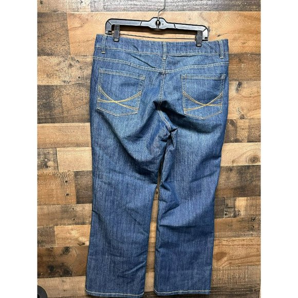 NWOT Faded Glory Women's Currvy Bootcut Jeans Size 16P - Picture 4 of 4